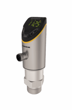 Sensor de nivel ultrasónico TURCK LUS211 con IO-Link y detección sin contacto para líquidos y productos a granel.