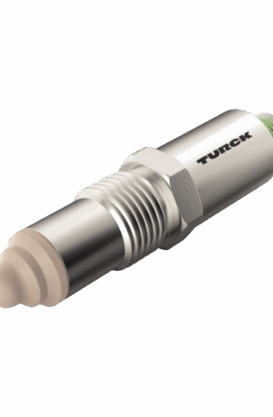 Sensor de nivel capacitivo industrial NCLS con IO-Link para detección confiable de líquidos y materiales a granel.