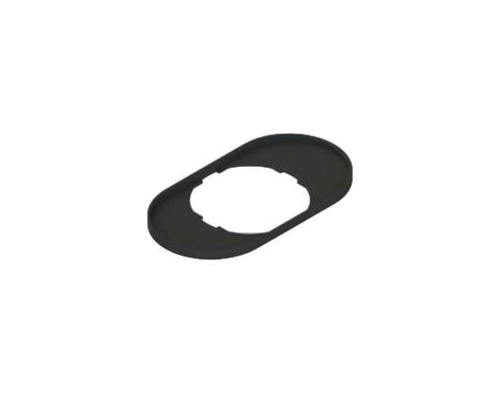 Anillo perfilado para pulsador doble y triple PIZZATO – VE GP12L1A