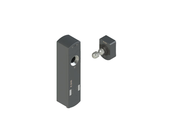 Interruptor de bloqueo de seguridad PIZZATO NS D4AZ1SMK-F41 con tecnología RFID y actuador de alto nivel de codificación para aplicaciones industriales.