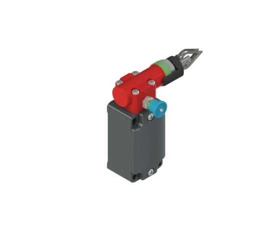 Interruptor de seguridad de cuerda PIZZATO FD 2084-M2 con carcasa metálica robusta, entrada roscada M20 y protección IP67 para entornos industriales exigentes.