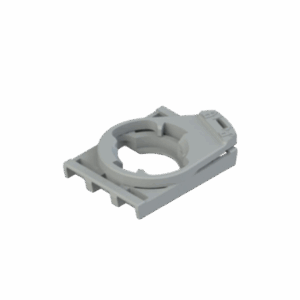 Adaptador de montaje de 3 ranuras para bloques de contactos E2 CP y unidades LED E2 LP, PIZZATO – E2 1BAC11