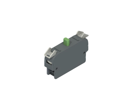 Bloque de doble contacto, fijación a panel, acción lenta 2NO, PIZZATO – E2 CP20G2V1