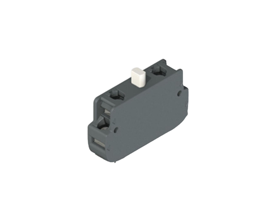 Bloque de doble contacto, fijación base, 1NO+1NC acción lenta, PIZZATO – E2 CF11G2V1