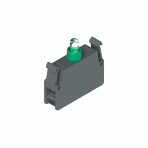 Soporte para LED fijo PIZZATO E2 LP1A4V1, montaje en panel, luz verde continua