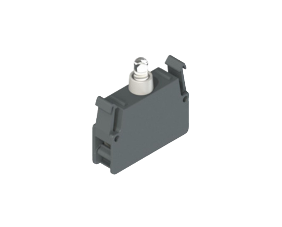 Soporte para LED parpadeante PIZZATO E2 LP1L2V1, montaje en panel, luz blanca intermitente