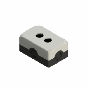 Carcasa industrial Pizzato ES 32000 con tapa gris y protección IP67