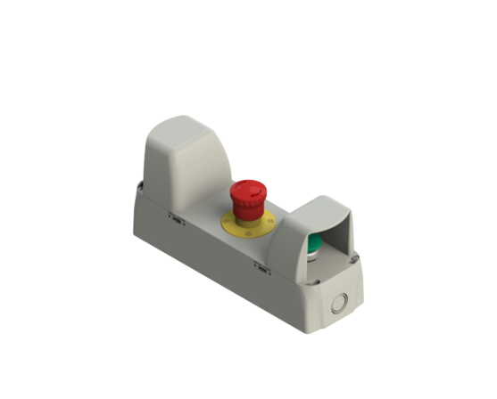 Caja de protección para control bimanual, PIZZATO – EA AC37041