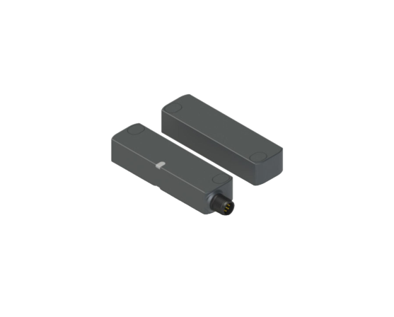 Sensor de seguridad PIZZATO ST HE420MP-H1TF con carcasa de tecnopolímero e imán permanente, grado de protección IP67 e IP69K.