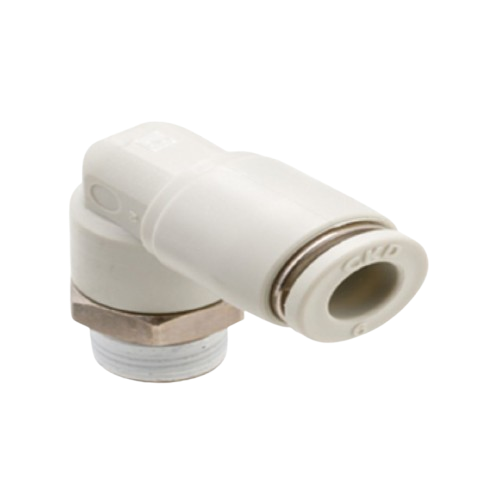 Acople rápido CKD GWL10-10 para tubo Ø 10 mm y rosca Rc 3/8