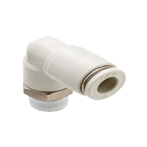 Conexión rápida CKD GWL6-6, rosca Rc 1/8" a tubo Ø 6 mm