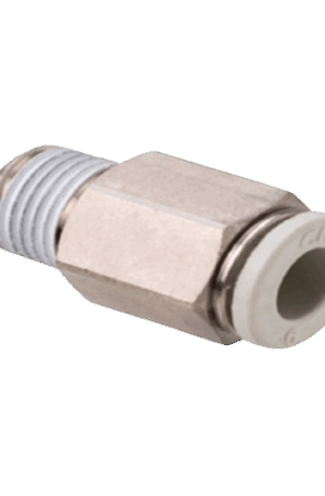 El acople rápido CKD GWS4‑6 forma parte de la reconocida serie GWS de CKD, caracterizada por su diseño eficiente y de gran ahorro de espacio. Su cuerpo está fabricado con resina ignífuga equivalente a la norma UL94 V‑0 y los componentes metálicos están tratados con niquelado electroless, aportando durabilidad y estética profesional. CKD +12 CKD +12 DuBeon Corporation +12 CKD Este fitting utiliza un sistema push‑in con sello tipo empaquetadura en V, que permite una inserción suave del tubo con una fuerza mínima y asegura un sellado hermético. CKD +2 CKD +2 La rosca Rc 1/8″ viene con teflón aplicado de fábrica, eliminando la necesidad de cinta selladora adicional y acelerando el proceso de instalación. CKD +1 La serie ofrece una forma compacta ideal para instalaciones donde cada centímetro cuenta, haciendo más manejables los sistemas neumáticos de alta densidad.