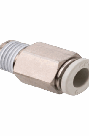 Conexión rápida CKD GWS4-8 para tubo Ø 4 mm y rosca Rc 1/4
