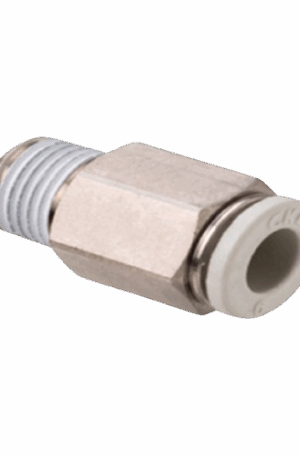 Conexión rápida CKD GWS6-10 para tubo Ø 6 mm y rosca Rc 3/8