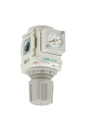 Regulador de presión con puertos de 1/4 CKD – R1000-8-W