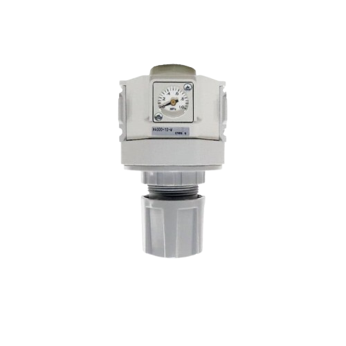 Regulador de presión CKD modelo R4000-15-W con manómetro integrado